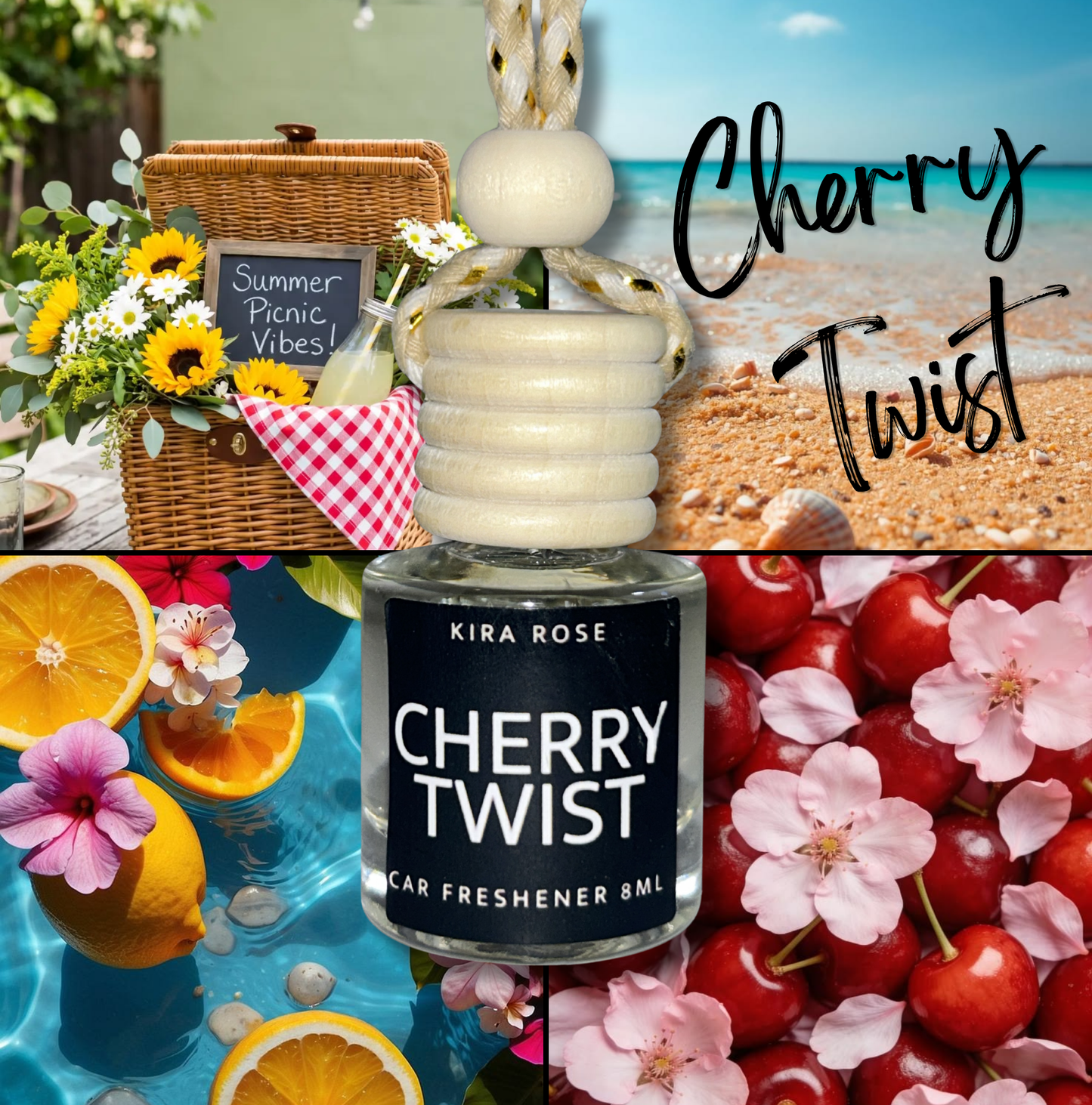Cherry Twist Car Freshener