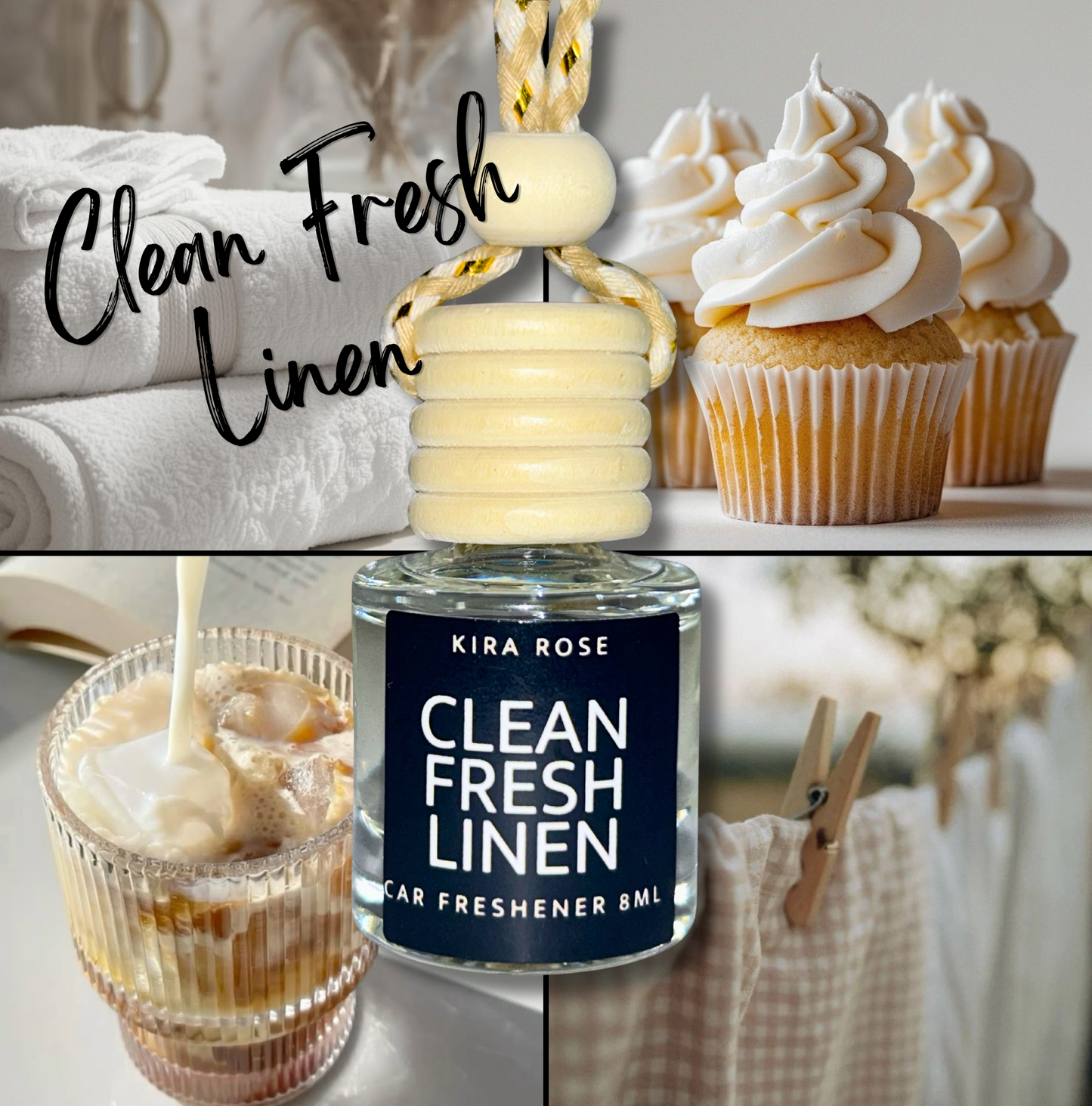 Clean Fresh Linen Car Freshener