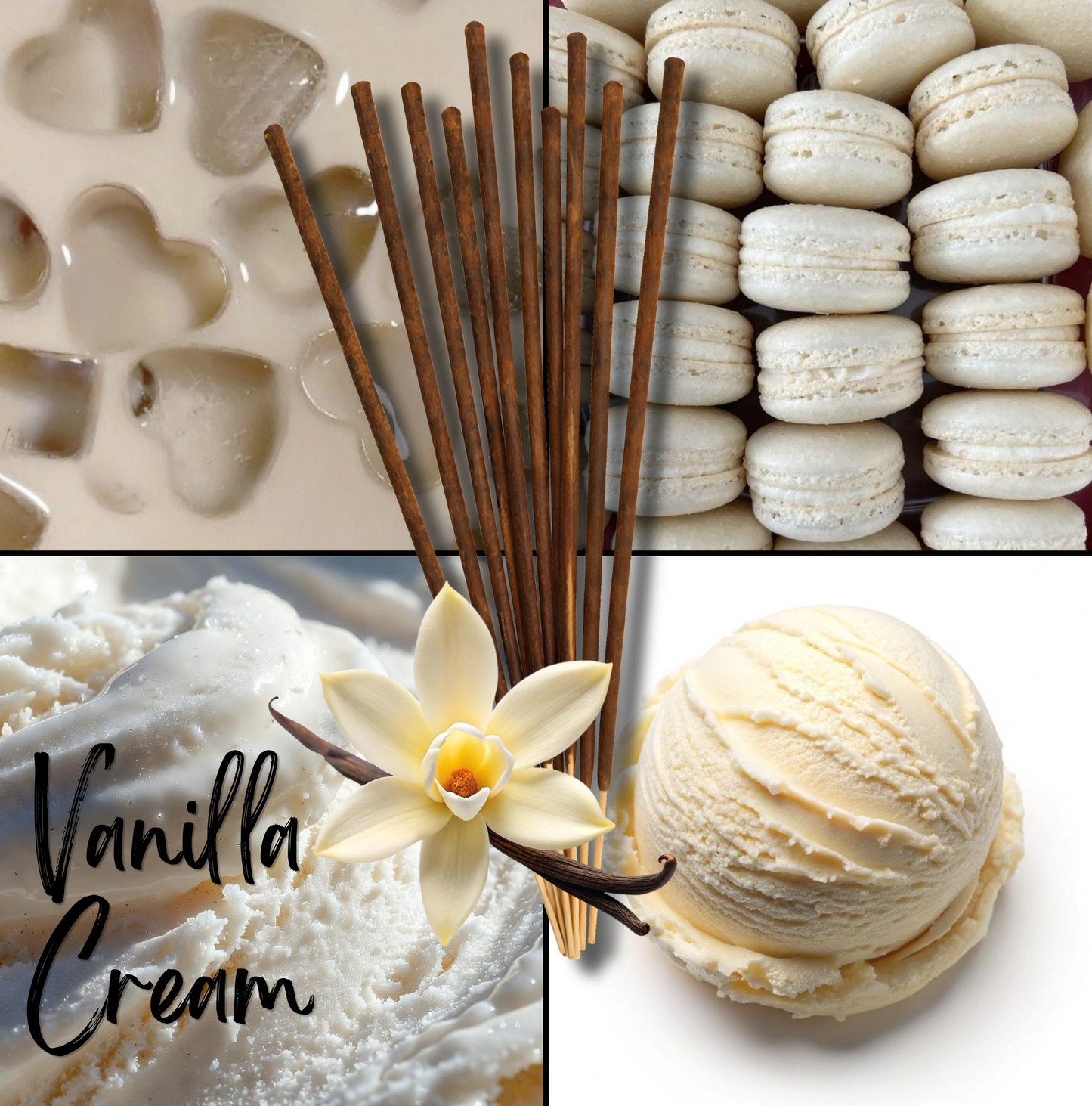 Vanilla Cream Incense Sticks