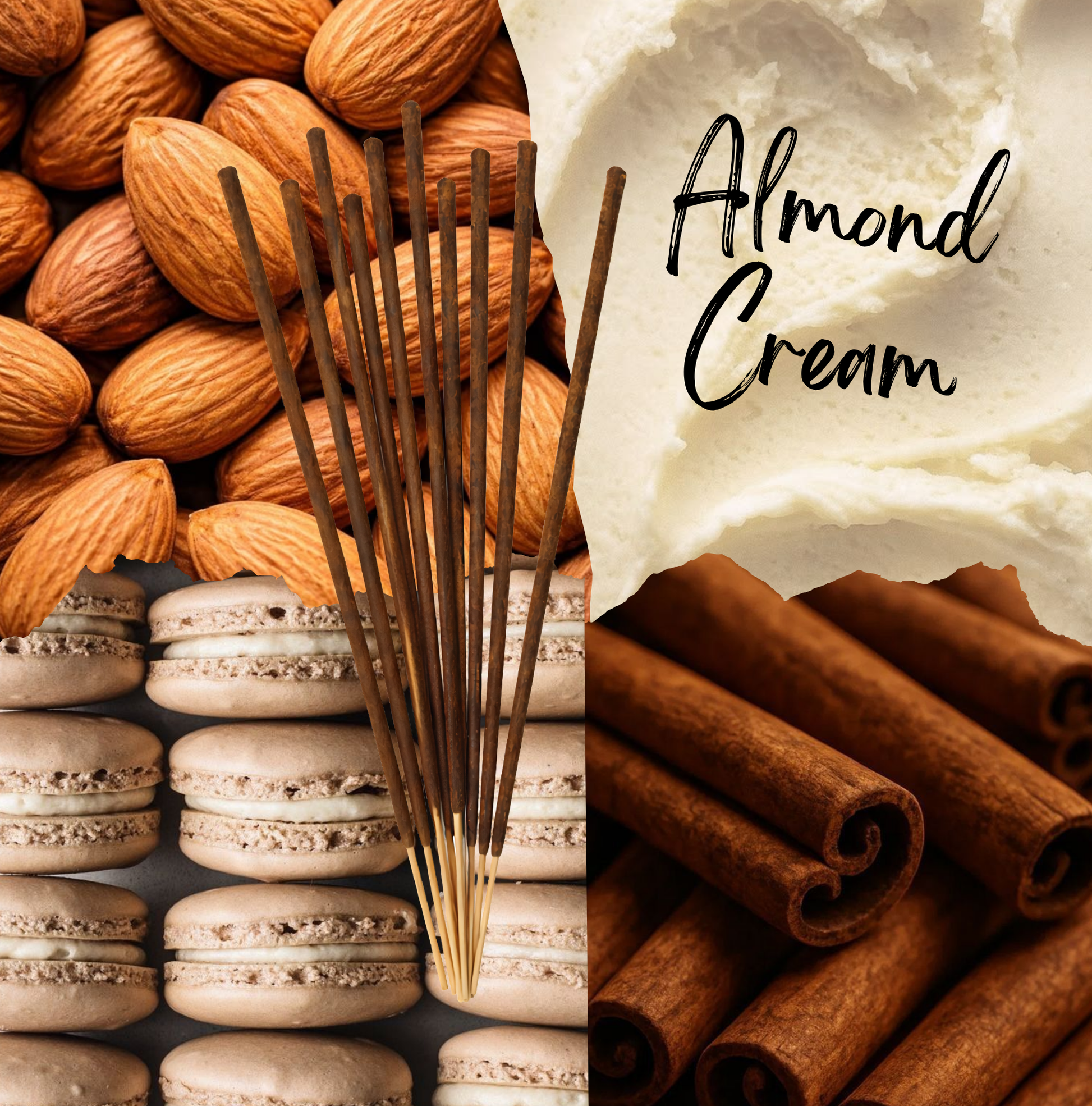 Almond Cream Incense Sticks