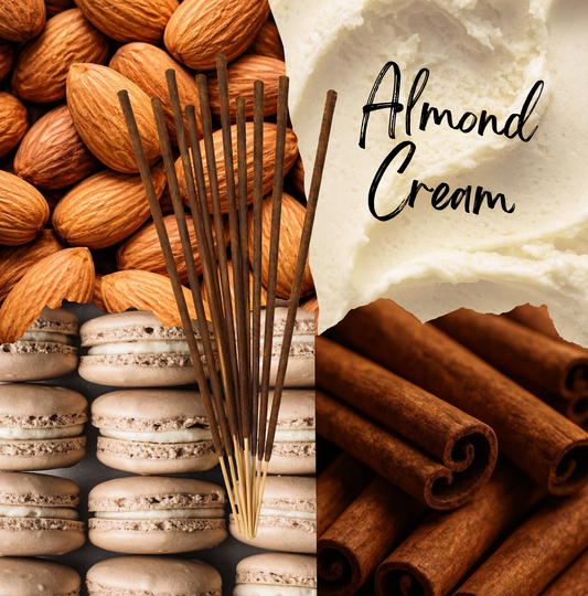 Almond Cream Incense Sticks
