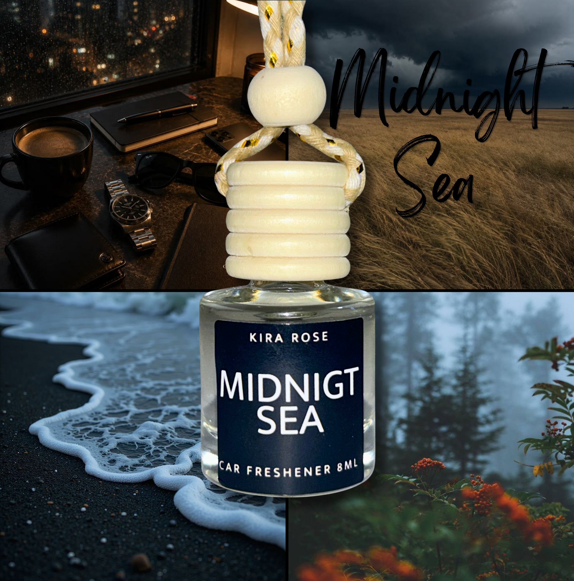 Midnight Sea Car Freshener