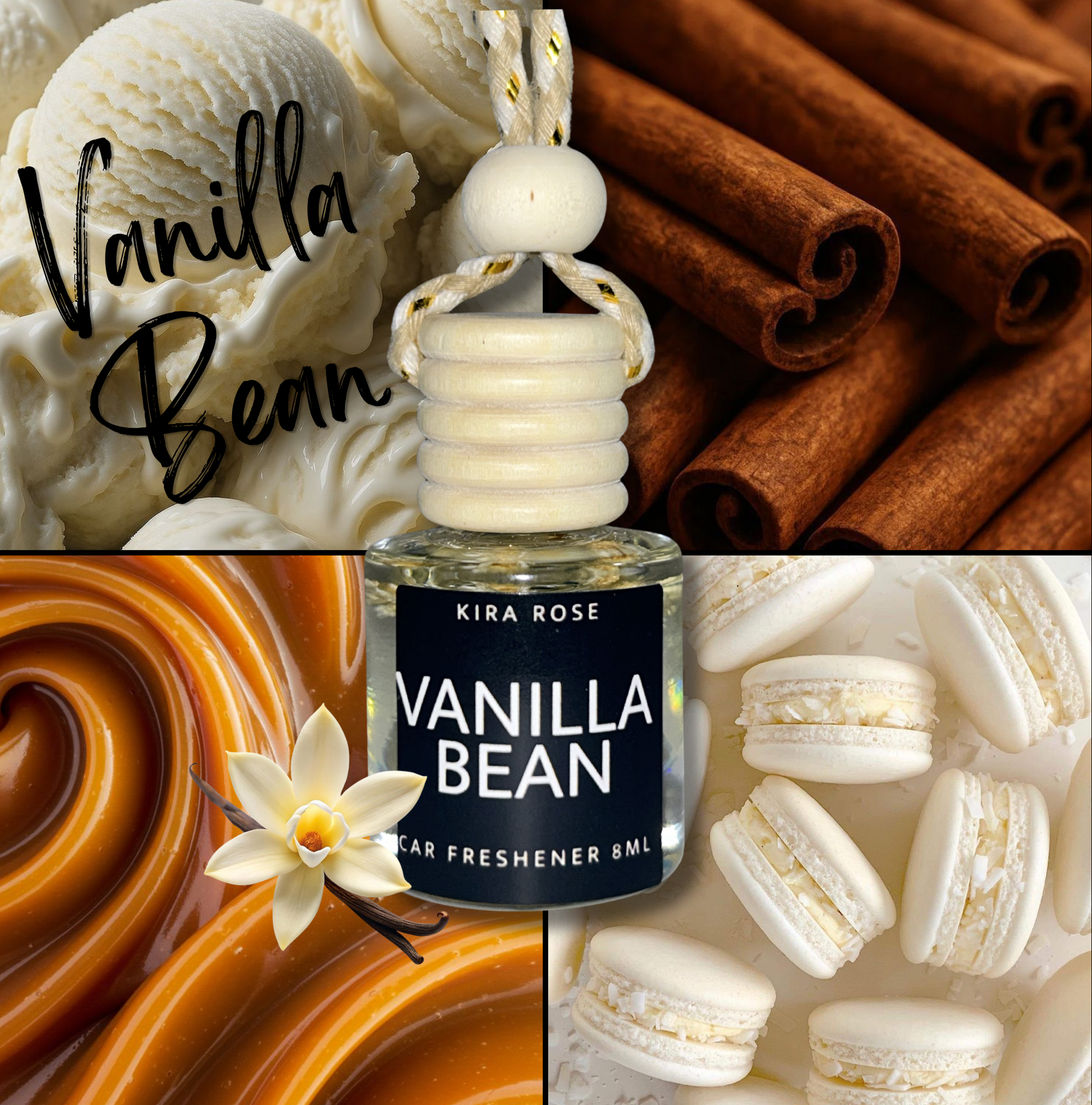 Vanilla Bean Car Freshener