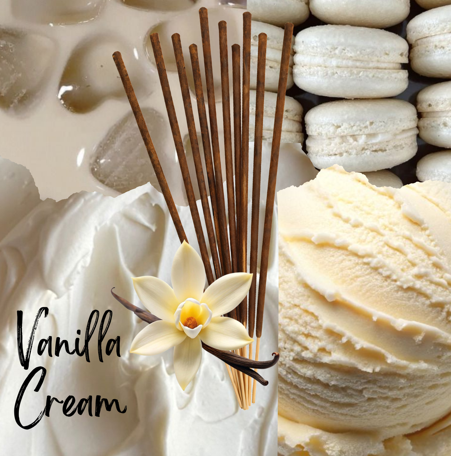 Vanilla Cream Incense Sticks